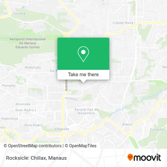 Rocksicle: Chillax map