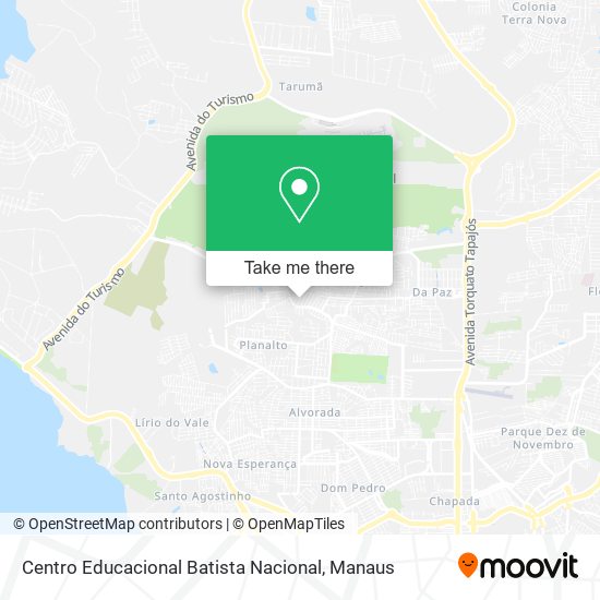 Centro Educacional Batista Nacional map