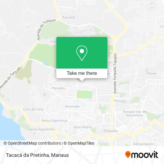 Tacacá da Pretinha map