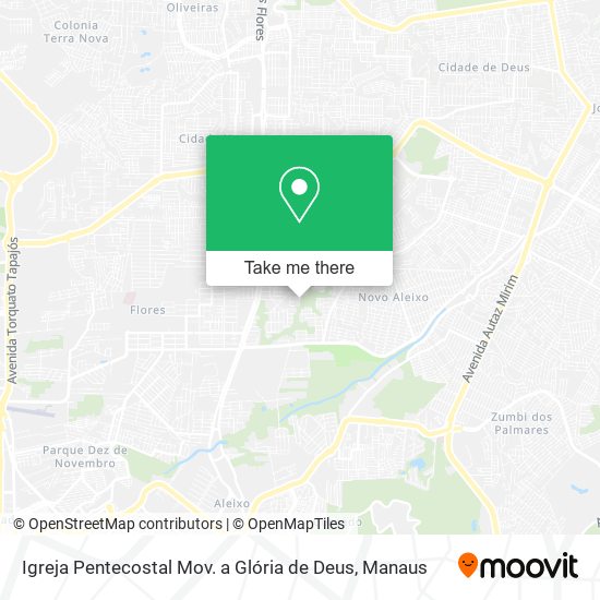 Igreja Pentecostal Mov. a Glória de Deus map
