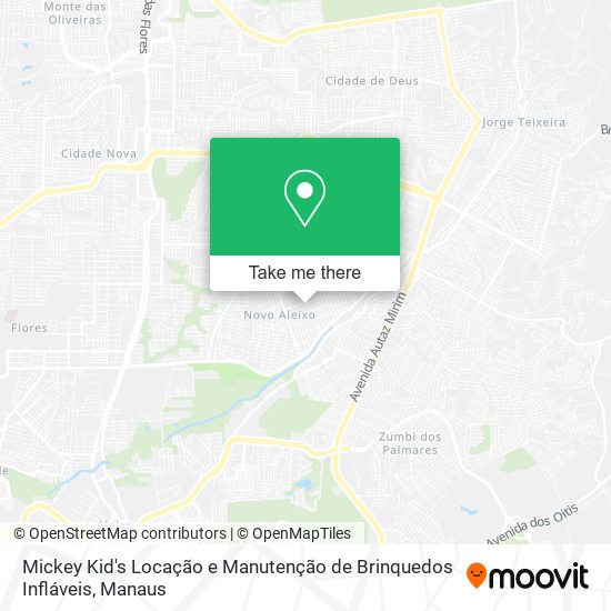 Mickey Kid's Locação e Manutenção de Brinquedos Infláveis map