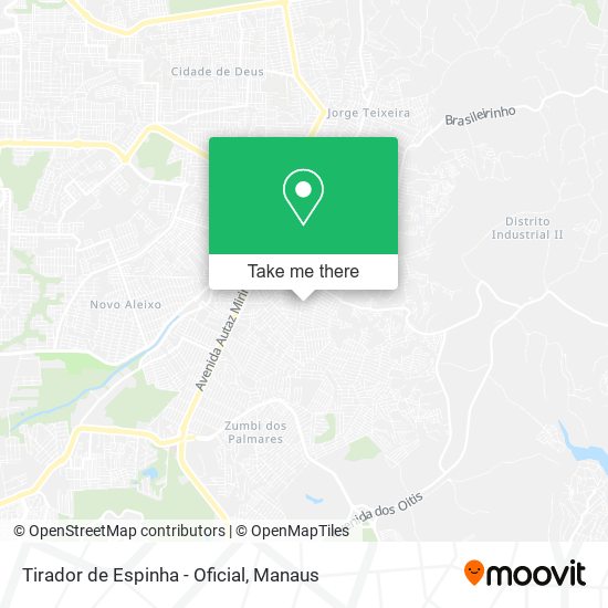 Tirador de Espinha - Oficial map