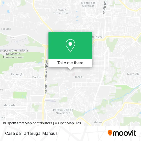 Casa da Tartaruga map