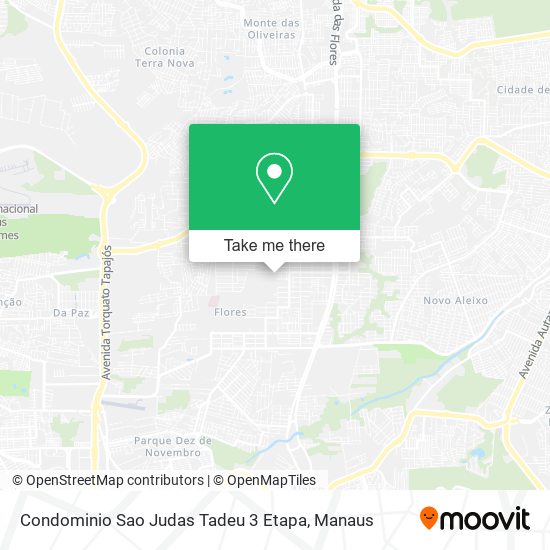 Condominio Sao Judas Tadeu 3 Etapa map