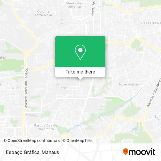 Espaço Gráfica map