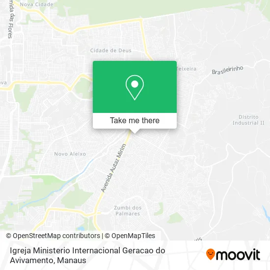 Igreja Ministerio Internacional Geracao do Avivamento map