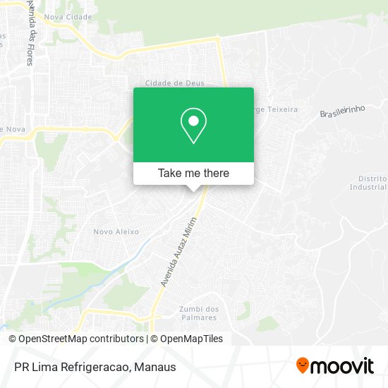 PR Lima Refrigeracao map
