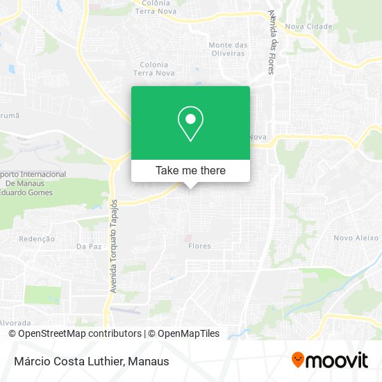 Márcio Costa Luthier map