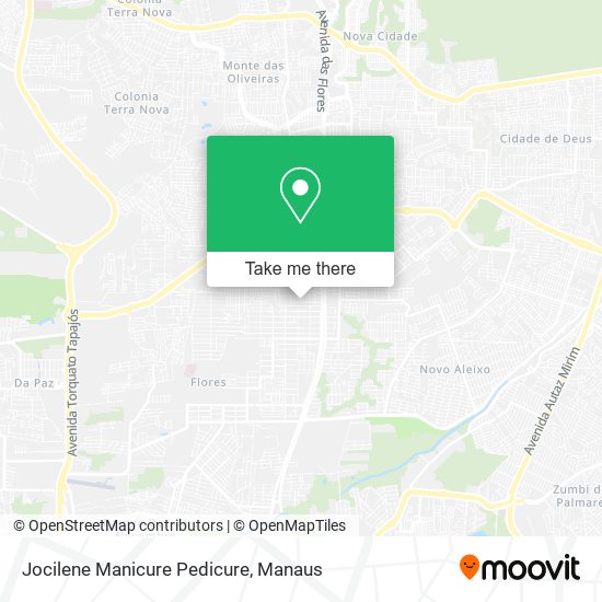 Jocilene Manicure Pedicure map