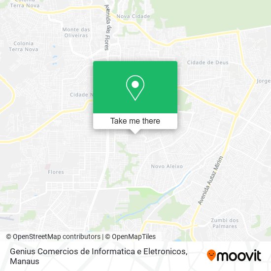 Genius Comercios de Informatica e Eletronicos map