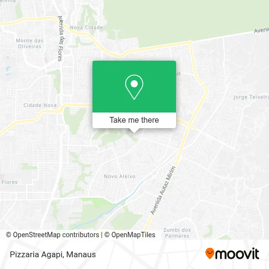 Pizzaria Agapi map