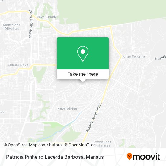 Patricia Pinheiro Lacerda Barbosa map