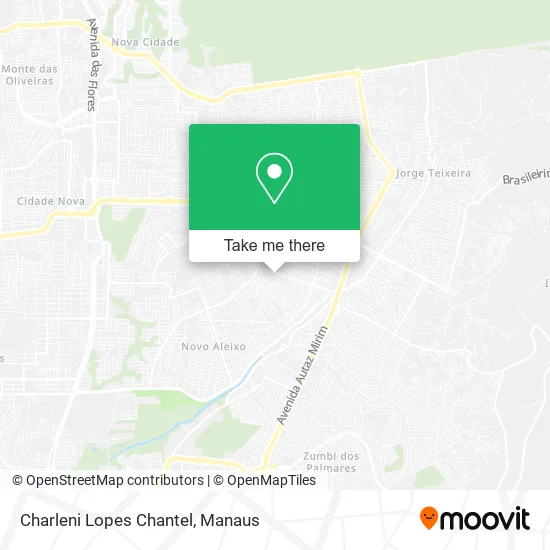 Charleni Lopes Chantel map
