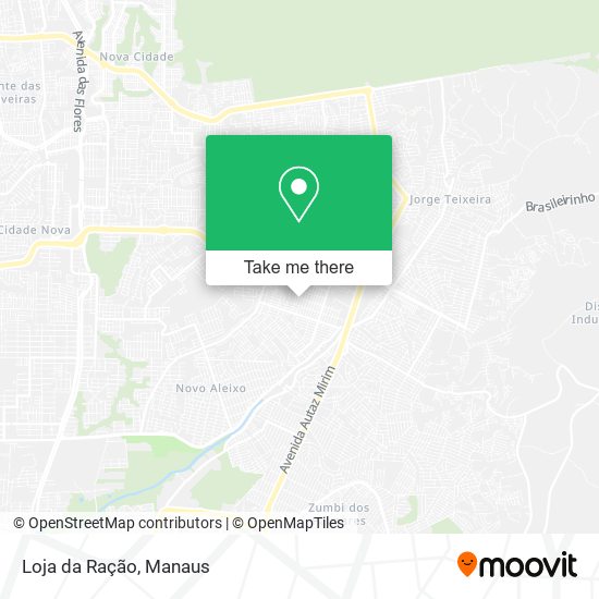 Loja da Ração map