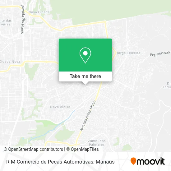 R M Comercio de Pecas Automotivas map