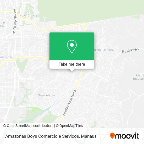 Amazonas Boys Comercio e Servicos map