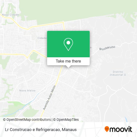 Lr Construcao e Refrigeracao map