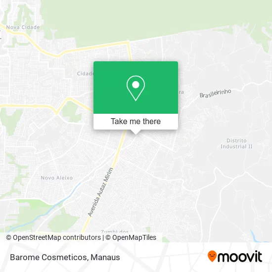 Barome Cosmeticos map