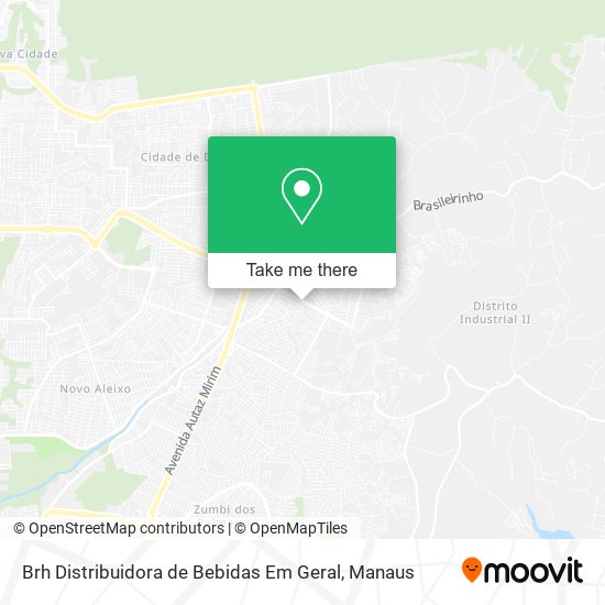 Brh Distribuidora de Bebidas Em Geral map