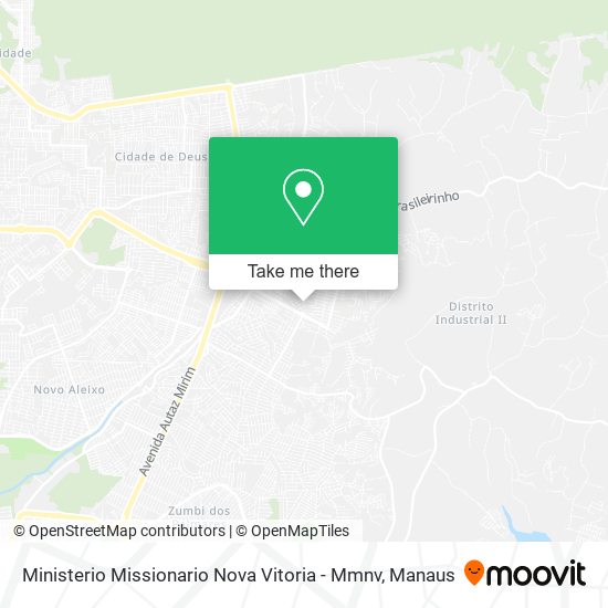 Ministerio Missionario Nova Vitoria - Mmnv map