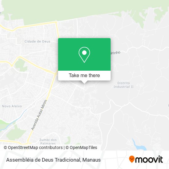 Assembléia de Deus Tradicional map