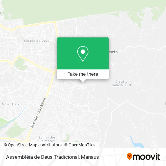 Assembléia de Deus Tradicional map
