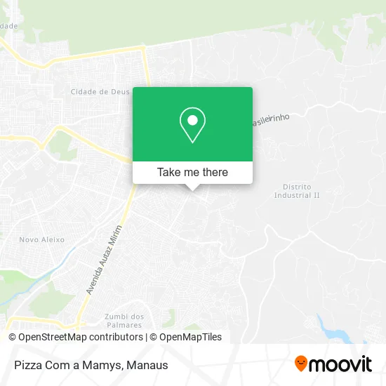Pizza Com a Mamys map