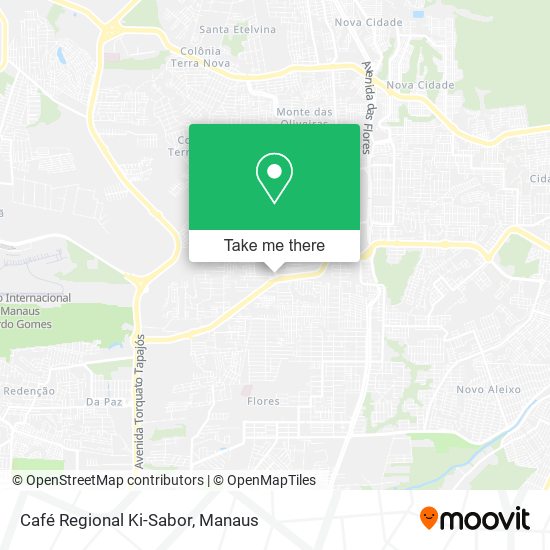 Café Regional Ki-Sabor map