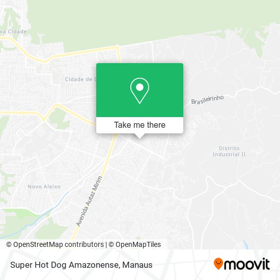 Super Hot Dog Amazonense map