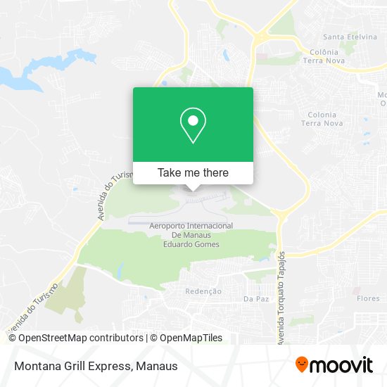 Montana Grill Express map