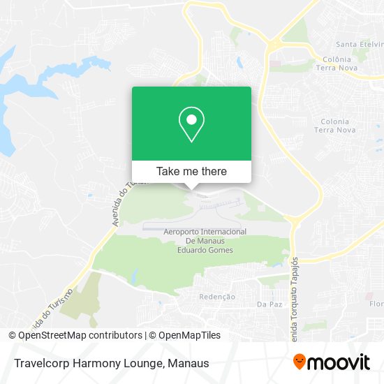 Travelcorp Harmony Lounge map