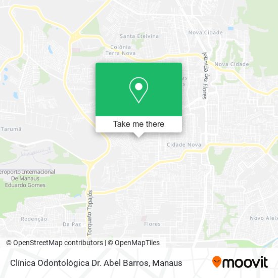 Clínica Odontológica Dr. Abel Barros map