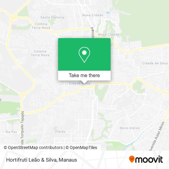 Hortifruti Leão & Silva map