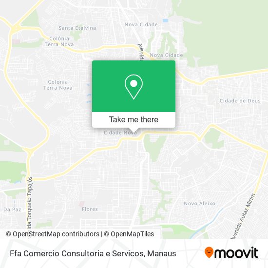 Ffa Comercio Consultoria e Servicos map