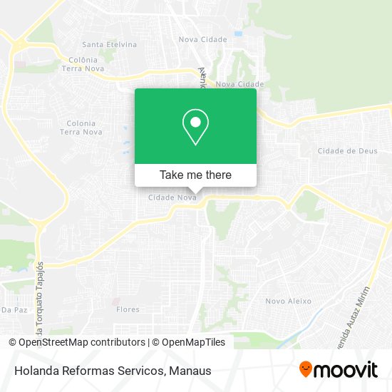 Holanda Reformas Servicos map