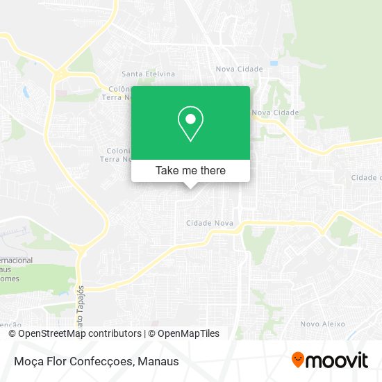 Moça Flor Confecçoes map