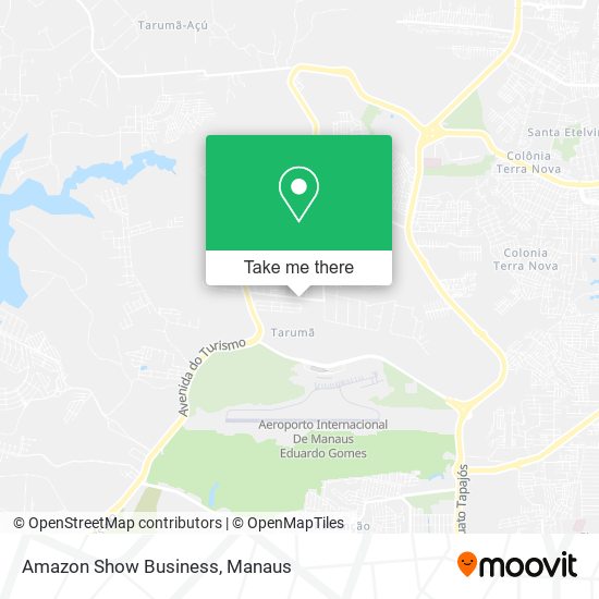 Amazon Show Business map