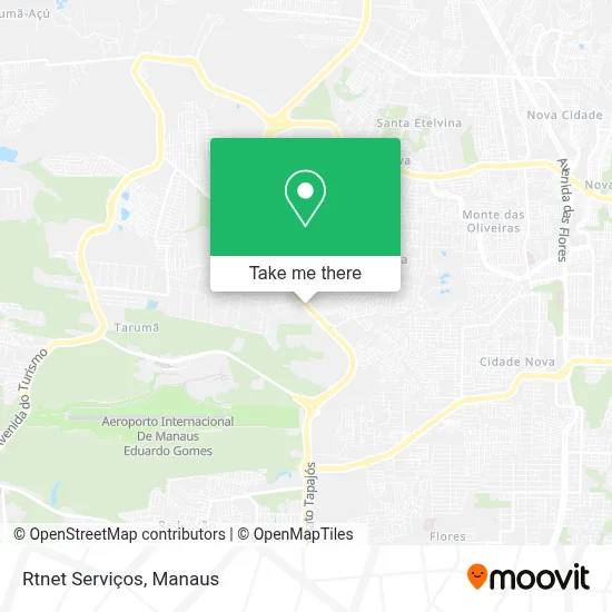 Rtnet Serviços map