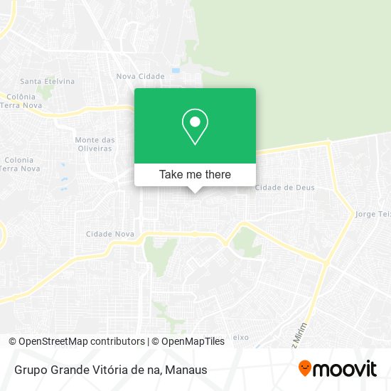 Grupo Grande Vitória de na map