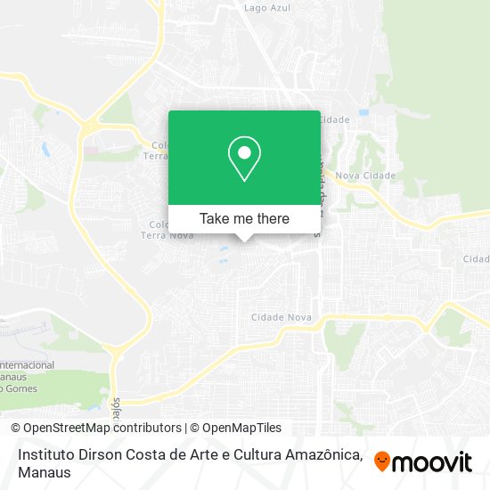 Instituto Dirson Costa de Arte e Cultura Amazônica map