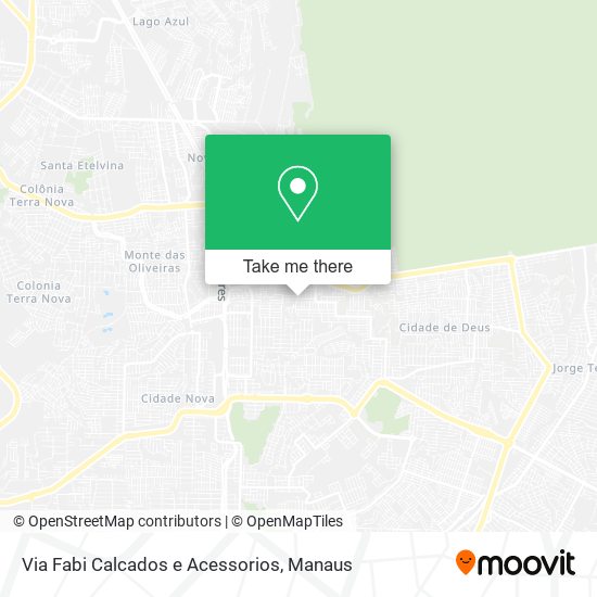 Via Fabi Calcados e Acessorios map