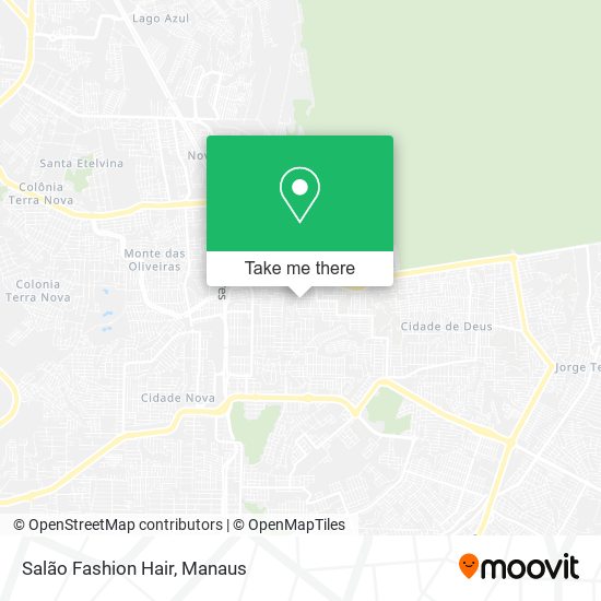 Salão Fashion Hair map
