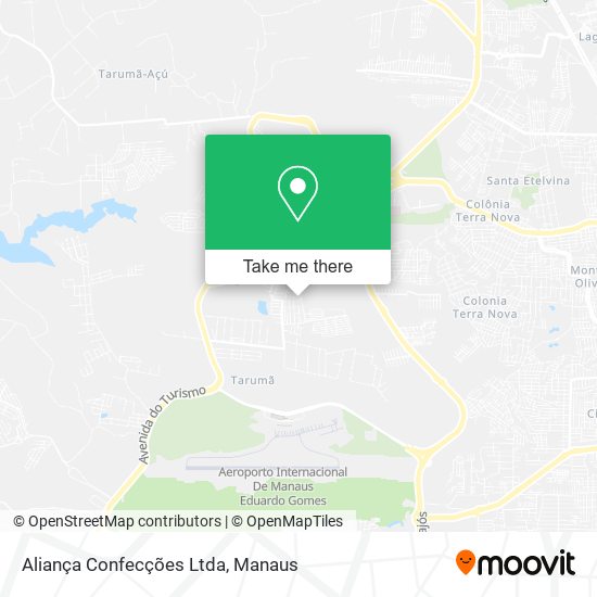 Mapa Aliança Confecções Ltda