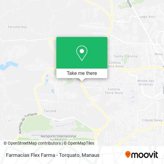 Mapa Farmacias Flex Farma - Torquato