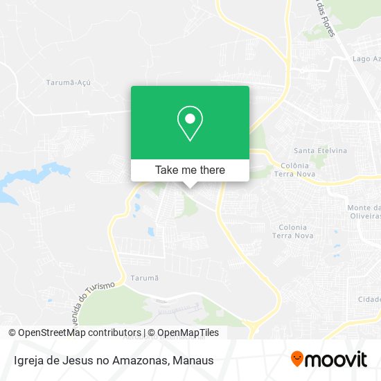 Igreja de Jesus no Amazonas map