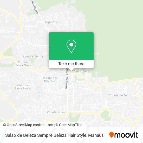 Salão de Beleza Sempre Beleza Hair Style map