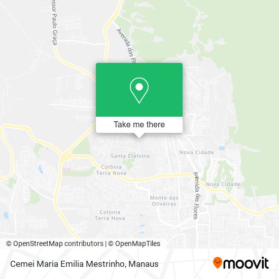 Cemei Maria Emilia Mestrinho map