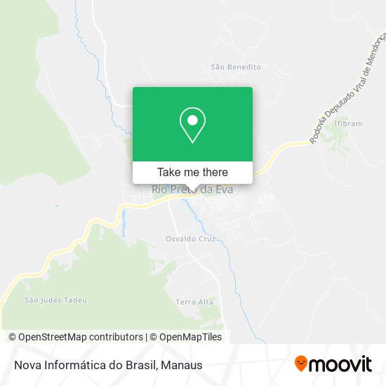Nova Informática do Brasil map