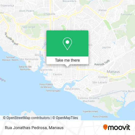 Rua Jonathas Pedrosa map