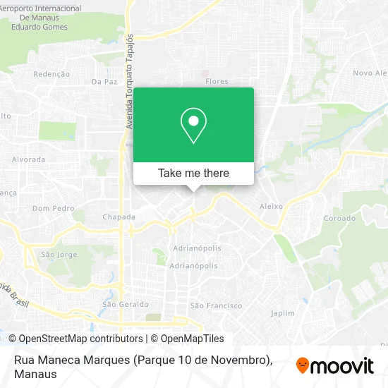 Rua Maneca Marques (Parque 10 de Novembro) map